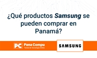 ¿Qué productos Samsung se pueden comprar en Panamá?