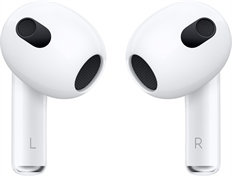 Apple AirPods 3 Gen - Auriculares, Stereo, En el Oido, Inalámbrico, Bluetooth, Blanco