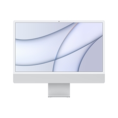 Apple iMac - PC Todo-en-Uno, Apple Chip M1, 8GB RAM, LED, 24", SSD 256G, Plata