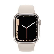 Apple Watch Series 7 - SmartWatch Para IOS, 45mm Retina LTPO OLED, 309 mAh, Carga Inalámbrico, Blanco Estrellado