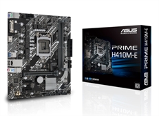 ASUS PRIME H410M-E  - Tarjeta Madre, LGA1200, mATX, USB 3.2 and 2.0, M.2 & Sata 6Gb/s, PCI-E 3.0, 64GB DDR4 de Memoria Máxima