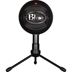 Blue Microphones Snowball Ice  - Micrófono, Negro, Condensador, trabaja congradiente de presión, Cardioide, USB
