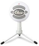 Blue Microphones Snowball Ice - Micrófono, Blanco, Condensador, trabaja con gradiente de presión, Cardioide, USB