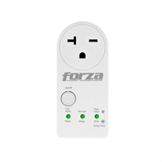 Forza FVP-4402B - Protector de Voltaje, 1 Salidas, 220V, 20A, 1200 Joules