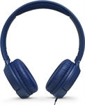 JBL Tune 500   - Headset, Estéreo, Supraaurales, con Micrófono, Con cable, 3.5mm, 20Hz-20KHz, Azul