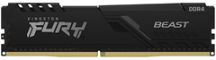 Kingston HyperX FURY Beast KF426C16BB/16 - Módulo de Memoria RAM, 16GB(1x 16GB), 288-pin DDR4 SDRAM DIMM, para PC de Escritorio, 2666MHz, CL CL16