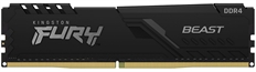 Kingston HyperX FURY Beast KF426C16BB/8 - Módulo de Memoria RAM, 8GB(1x 8GB), 288-pin DDR4 SDRAM DIMM, para PC de Escritorio, 2666MHz, CL CL16