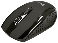 Klip Xtreme Klever - Mouse, Inalámbrico, USB, Óptico, 1600 dpi, Negro