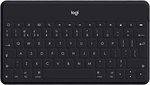 Logitech Keys-To-Go - Teclado Compacto, Inglés, Negro, Inalámbrico, Bluetooth