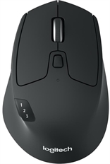 Logitech M720 Triathlon  - Mouse, Inalámbrico, USB, Láser, 1000 dpi, Negro