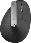 Logitech MX Vertical  - Mouse, Inalámbrico, Bluetooth, Óptico, 4000 dpi, Gris