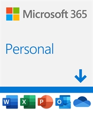 Microsoft 365 Personal - Descarga Digital/ESD, 1 Usuario, Hasta 5 Dispositivos Simultáneos, 1 Año, Windows 10, macOS, Android, iOS