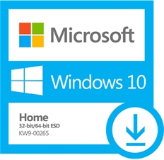 Microsoft Windows 10 Home  - Descarga Digital/ESD, License, 1 Dispositivo, Compra Única, Procesador de 32bit/64bit