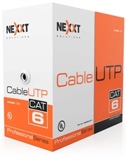 Cable en Bobina Nexxt Solutions  - CAT 6, 305m, Azul, CM, UTP