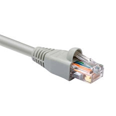 Cable de Conexión Nexxt Solutions  - CAT 5E, RJ-45 (M), 7.6m, Gris, CM, UTP