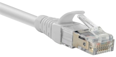 Cable de Conexión Nexxt Solutions - CAT 6A, RJ-45 (M), 2.1m, Gris, LSZH, S/FTP