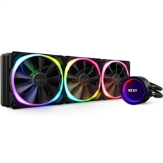 NZXT Kraken X73 RGB - Sistema de Enfriamiento Líquido para CPU, Ventilador de 120 x 25 mm, 300RPM, 22-33dBA, RGB