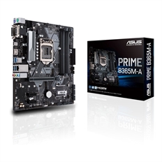 ASUS PRIME B365M-A - Tarjeta Madre, LGA1151, mATX, 64GB a 2666MHz DDR4 de Memoria Máxima