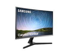 Samsung CR500 27  - Monitor, Curvo 1800R, 26.9", FHD 1920x1080p, VA, 16:9, Tiempo de Refresco 60Hz, HDMI, Azul/Gris Oscuro