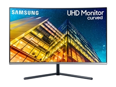 Samsung UR59C  - Monitor, Curvo 1500R, 31.5", UHD 4k 3840x2160p, VA LED, 16:9, Tiempo de Refresco 60Hz, DisplayPort, HDMI, Gris
