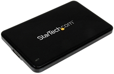 StarTech.com S2510BPU337 - Carcasa de Disco Duro Formato 2.5", SATA III a USB 3.0 Micro-B, 2TB