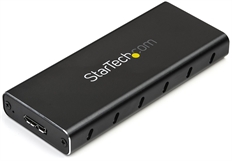 StarTech.com SM21BMU31C3 - Carcasa de Disco Duro Formato M.2, M.2 a USB 3.1 Micro-B con Cable a USB Tipo C