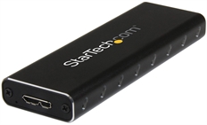 StarTech.com SM2NGFFMBU33 - Carcasa de Disco Duro Formato M.2, M.2 a USB 3.0 Micro-B