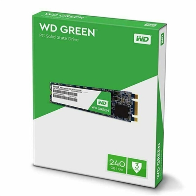 Western Digital Green SSD 240GB M.2 Vista en Caja