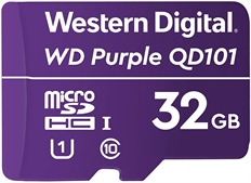 Western Digital Purple  - Memoria MicroSD, 32GB, Clase 10