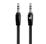 Xtech XTG-212 On-the-go - Cable de Audio, Normal, 3.5mm(M) a 3.5mm(M), 1M, Blanco, Negro, Verde, Azul, Naranja