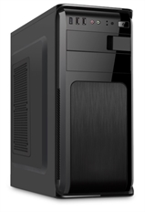 Xtech XTQ-209  - Case de Computadora, Mid-Tower, ATX/Micro-ATX, Negro, Fuente de poder 600W, USB 2.0